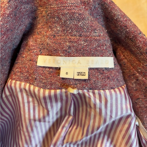 Veronica Bears Deacon Dickey Donegal Tweed Jacket Size 6 - Picture 6 of 9